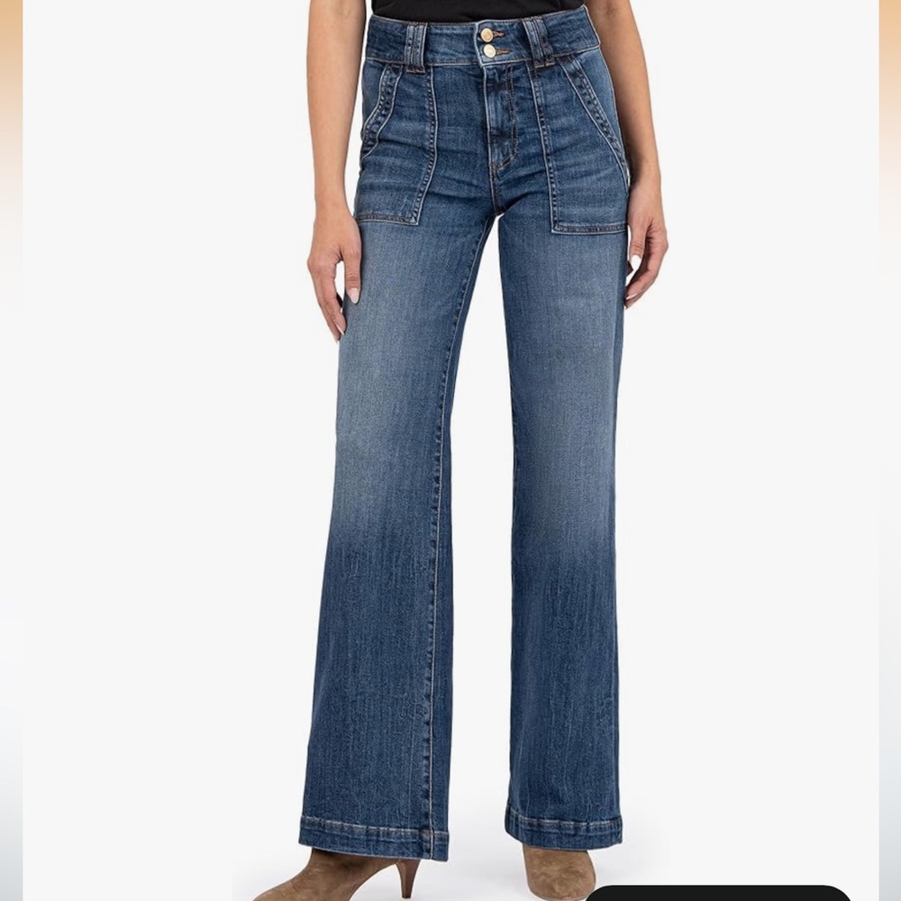 Kut from the Kloth Blue Flare Jeans